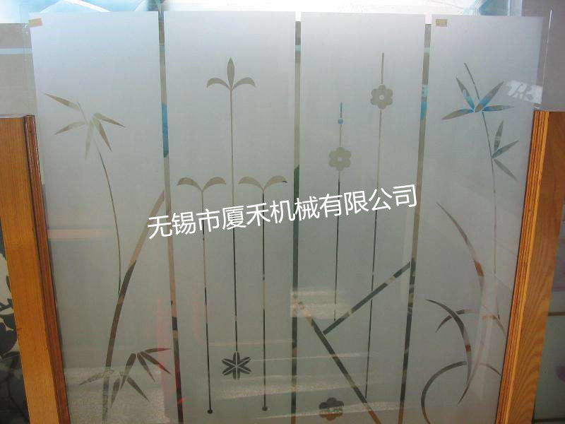玻璃喷砂加工  