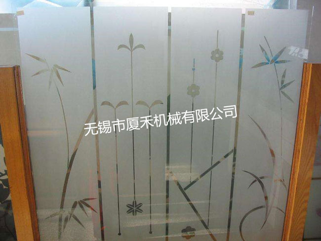 玻璃喷砂加工  