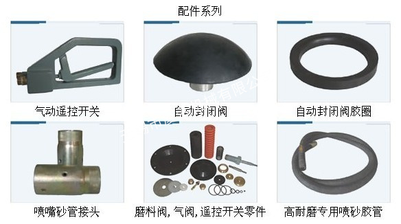 移动喷砂机配件  